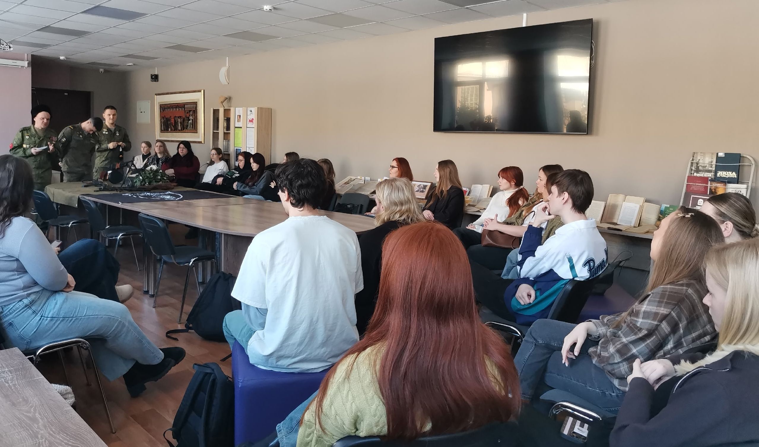 Встреча с ветеранами СВО