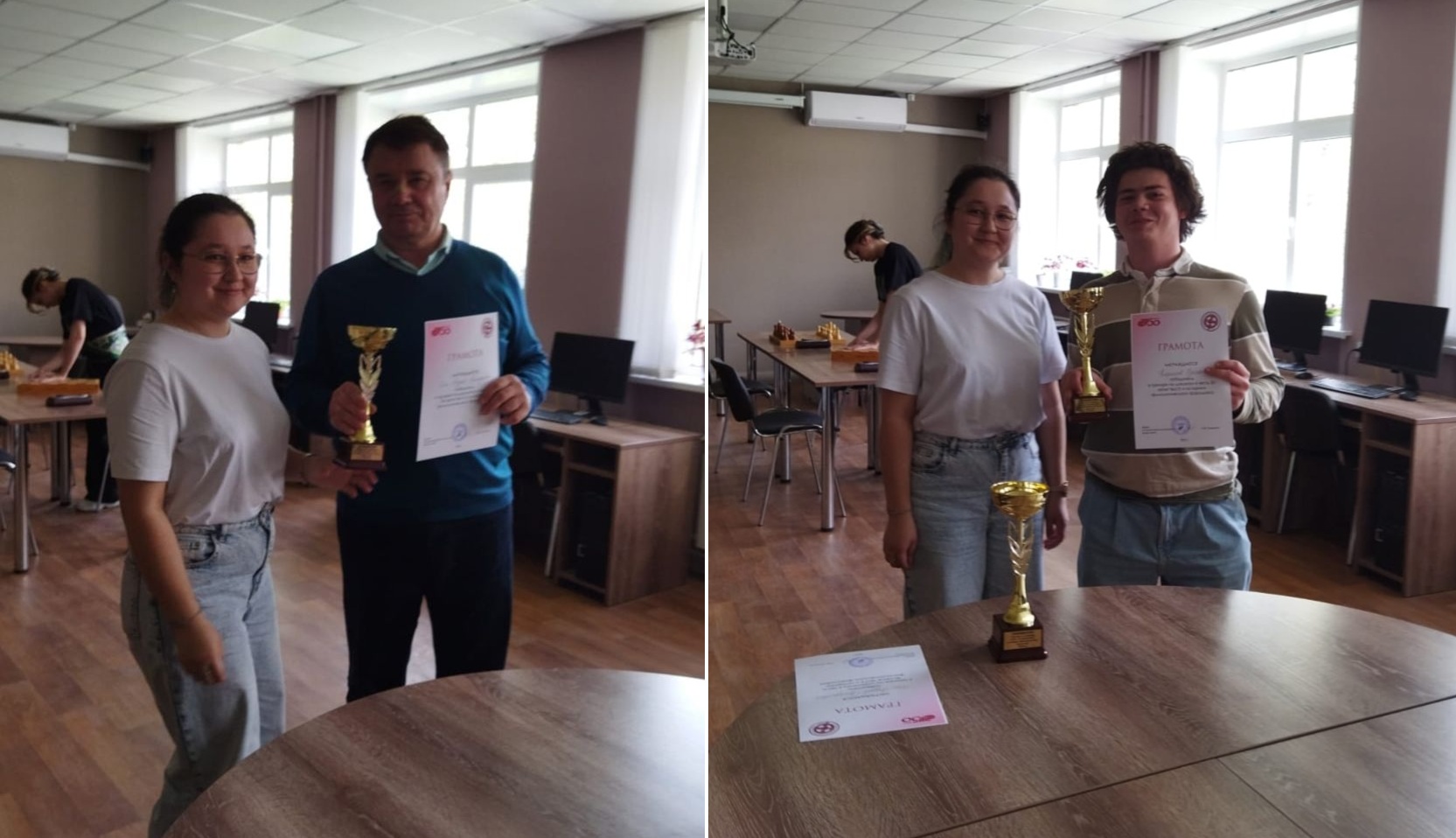 Победители турнира: А. А. Пасс и Р. Карымов