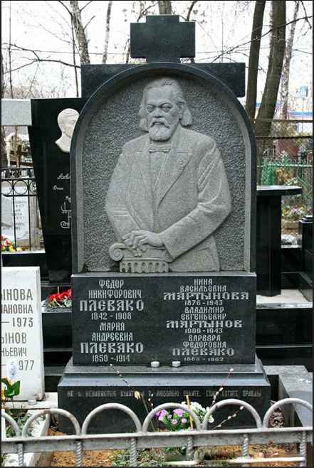 Могила на Ваганьковском кладбище