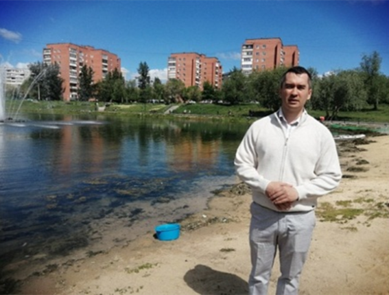 Выпуск мальков в пруд &laquo;Девичьи слезы&raquo;