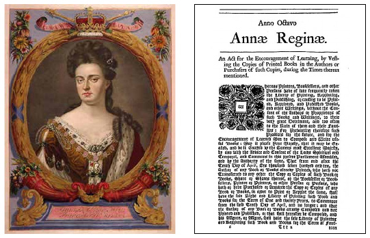&laquo;Статут королевы Анны&raquo;, 1710 г.