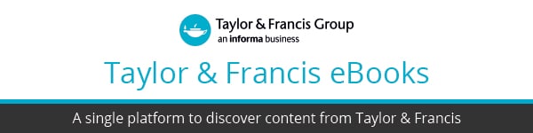 Баннер Taylor & Francis eBooks